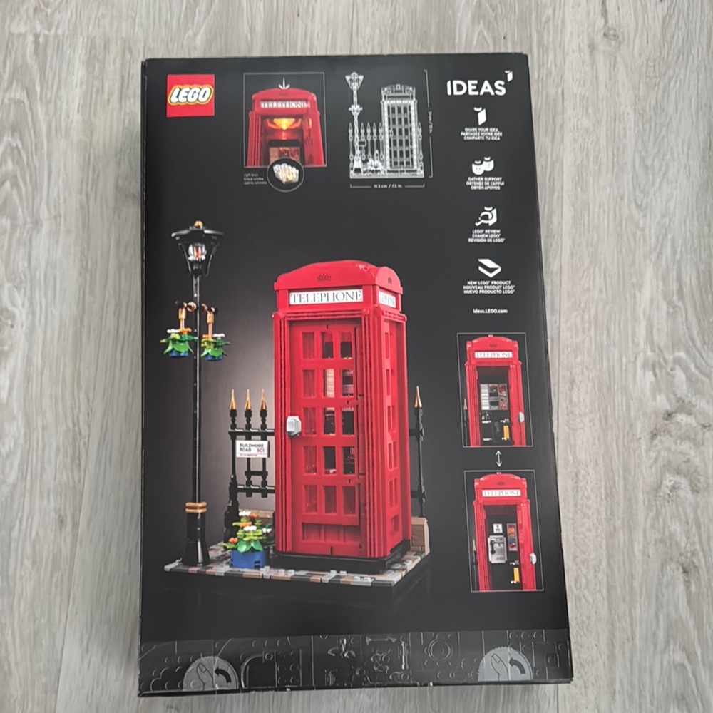 LEGO Red Telephone Box Set